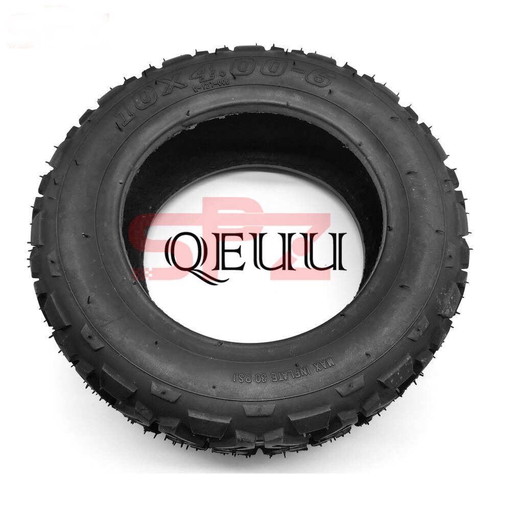 10x4.00-6 Tubeless Tyre 10 Inch Off-Road Vacuüm Band Gemeenschappelijk 3.50-6 Band Past Voor atv Onderdelen, elektrische Scooter
