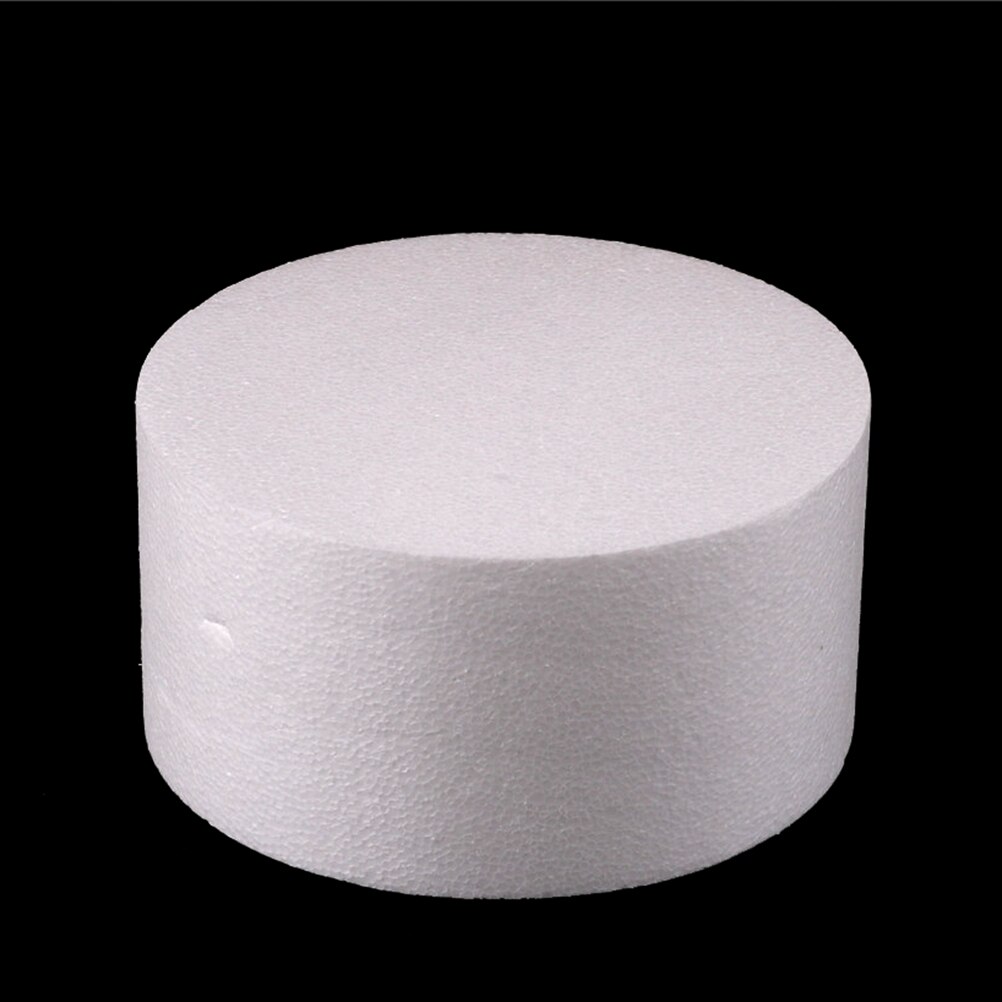 4/6/8/10 inch Round Styrofoam Foam Cake Dummy Sugarcraft Flower Decor Patrice Model