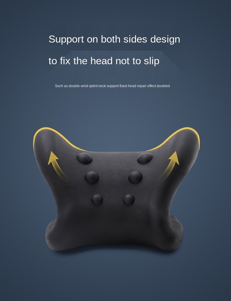 Almohada de masaje para cuello, cama ortopédica de tracción Cervical, Camilla portátil Reclinable, Shiatsu, relajación milagrosa para el dolor de hombros