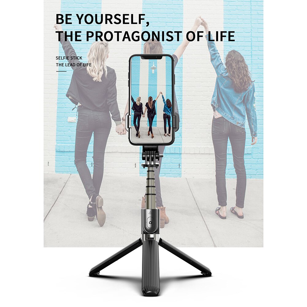 Cámara multifuncional auto-temporizador artefacto Rod Bluetooth Selfie Stick obturador remoto inalámbrico trípode expansible soporte de teléfono