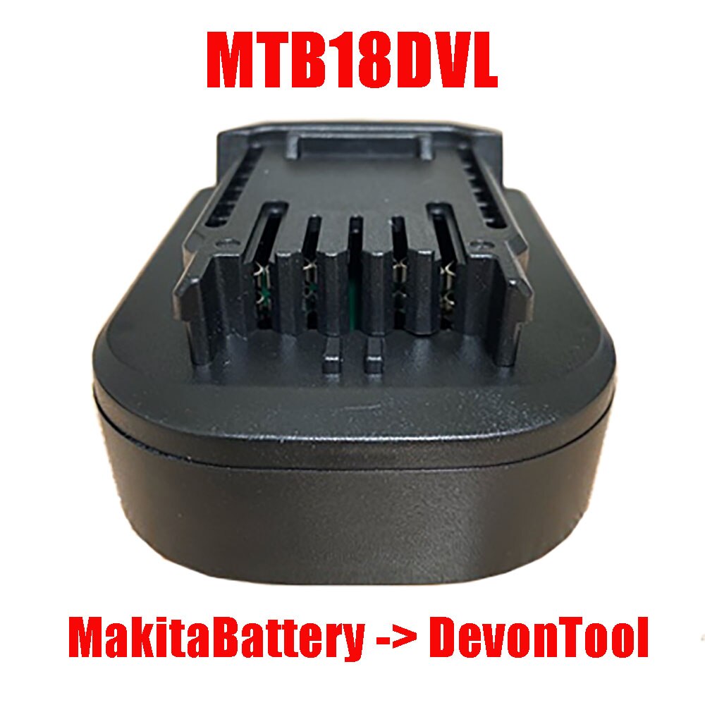 Adapter BL1830 konwerter MT20BSL/DL użyj Makita 18V akumulator litowo-jonowy na Milwaukee Bosch Dewalt Ryobi Hitachi Metabo Worx Devon narzędzie: MTB18DVL