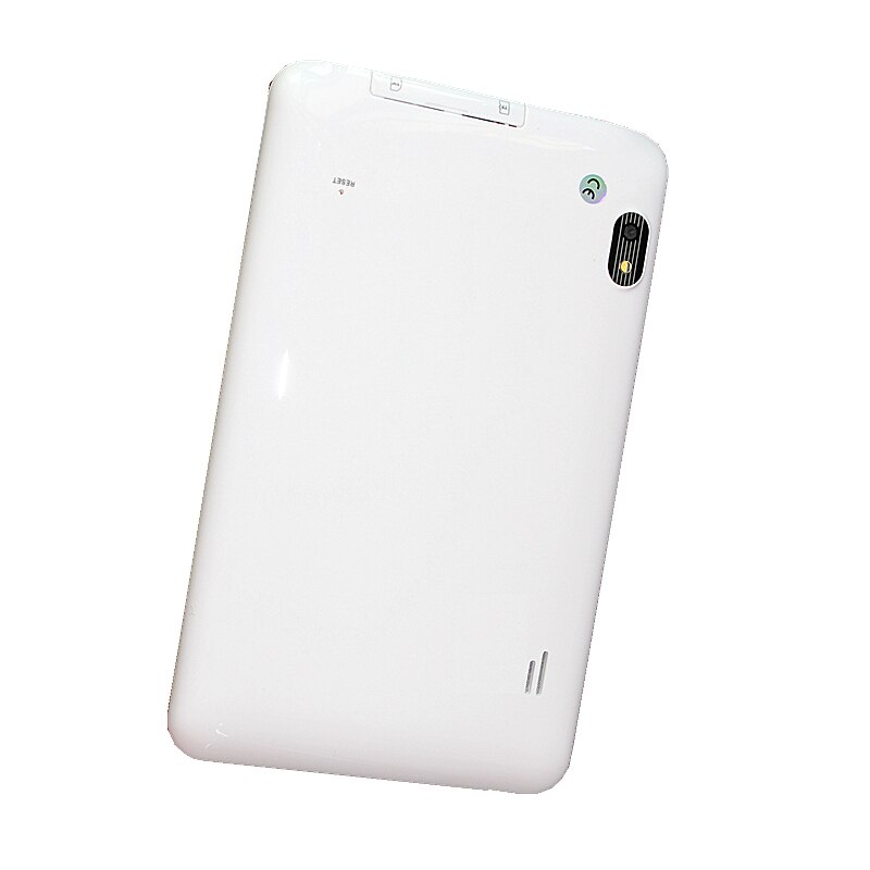7 inch 86V 512MB+4GB 1024*600 Dual camera 2G GSM phone call Tablet PC A33 quad-core Android 4.4 White tablet