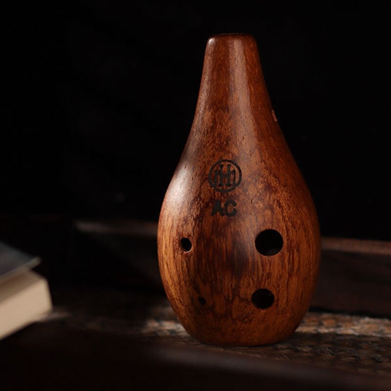6 löcher Holz Ocarina Ac Bambus Ahorn Leichte, Tragbare Chinesischen Stil Anfänger freundlicher Erwachsene Orff Musical Instrumente Neue