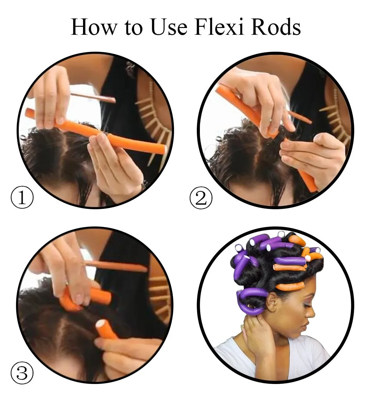 10 pçs flexível haste de ondulação do cabelo rolos de cabelo fabricantes espuma macia bendy torção cachos flexi rolos ferramentas estilo rolo de cabelo sem calor