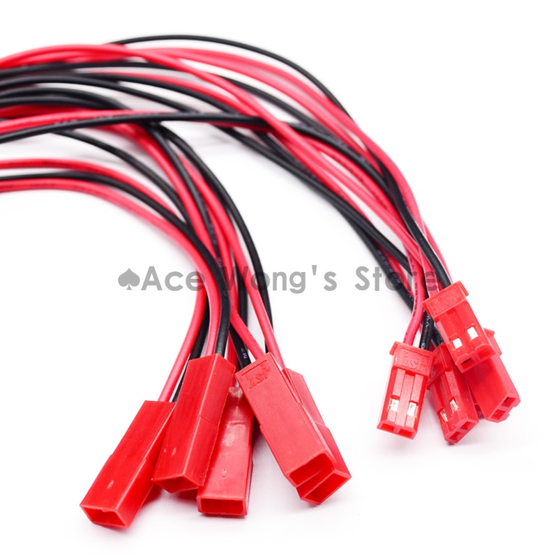 10 Pairs 150mm Connector Plug Cable Male+Female for RC Battery