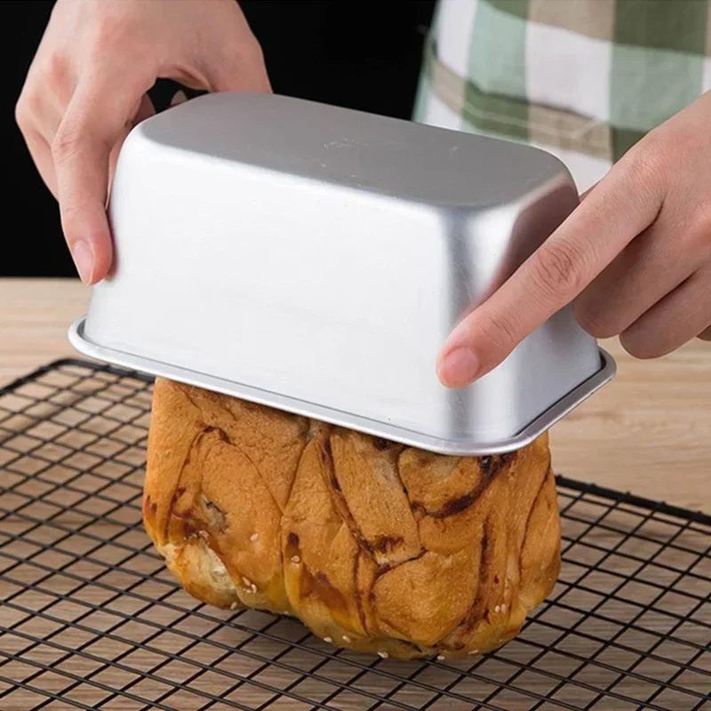 Rechteckige Brotform aus Kohlenstoffstahl, antihaftbeschichtet, Kuchenform, Mini-Toastform, Kuchen-Backblech, Kastenform, Küchen-Backwerkzeuge