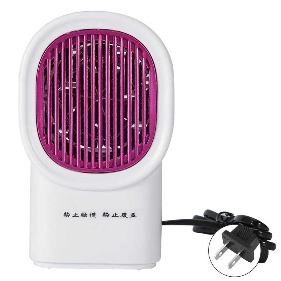 Low Noise Flexible Safe and Durable Tabletop Heater Fan Heater Portable: Default Title