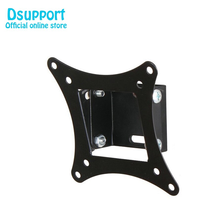 Dsupport de montage mural TV, vesa 75/100mm 2750, support de panneau plat inclinable de 14 à 26 pouces pour écran LCD