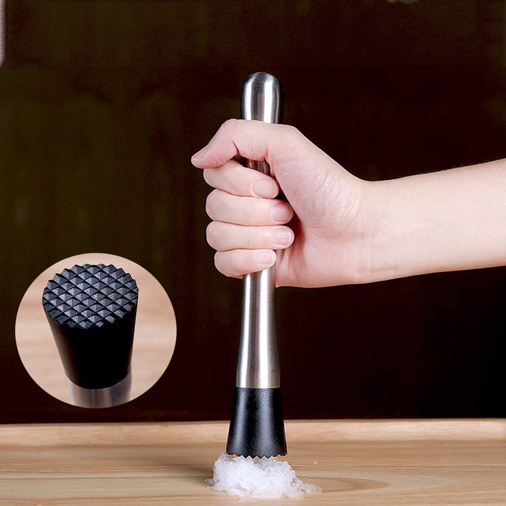 550ml Cocktail Shaker Bar Set con Accessori-Martini Kit con Misurazione Jigger, Cucchiaio di Miscelazione, muddler e Liquore Versatori