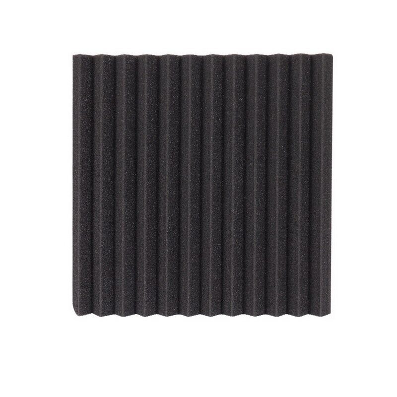 Soundproof Foam Acoustic Studio Foam Panels Soundproof Sponge Home Studio Ceiling Soundproof Protective Absorbing Panel: Black