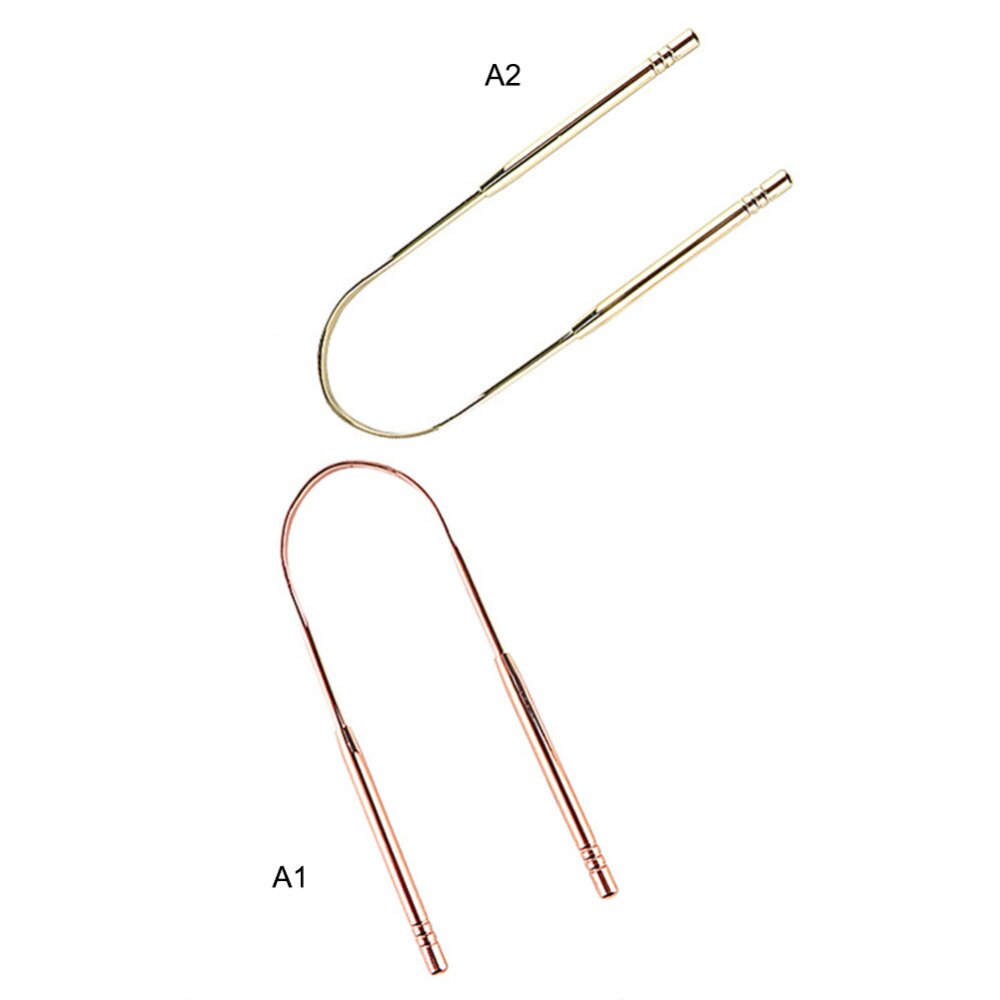 Tongue Scraper Cleaner Fresh Breath Cleaning Tongue Loaded Toothbrush Dental Oral Hygiene Care Tools