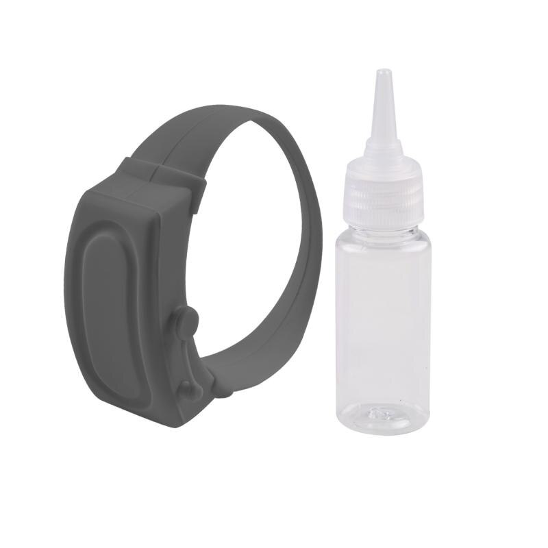 Silicone Wristband Sanitizer Bracelet Disinfectant Sunscreen Dispenser Kids Outdoor Portable Soap Dispenser With Squeeze Bottle: 15