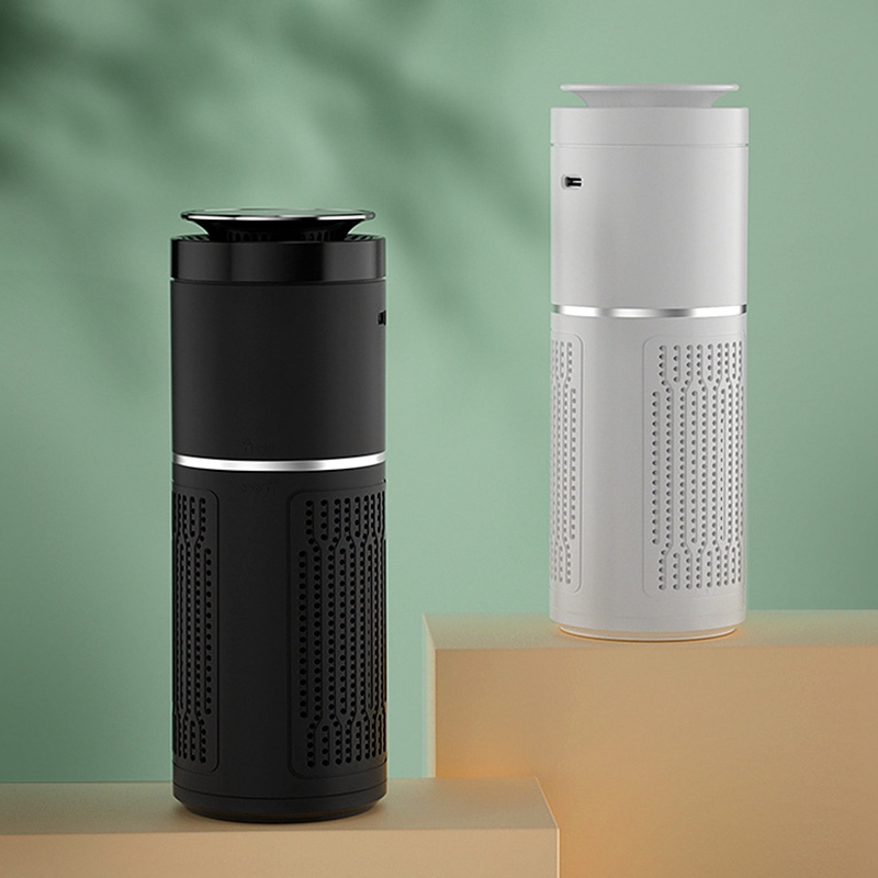 Air Purifier With High Efficiency Filter Wind Speed Adjustable Automatic Mode Used In Bedroom Living Room Car