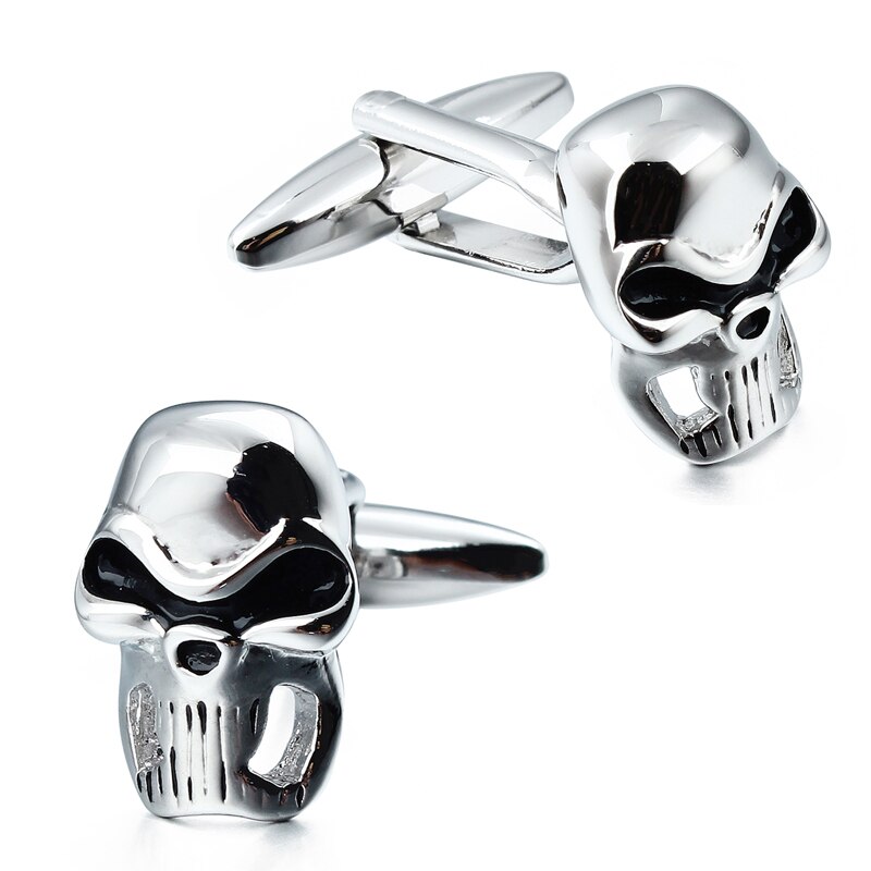 Hawson Schedel/Skeleton Manchetknopen Voor Mannen Klassieke Sieraden Manchetknopen Franse Shirts: 90416