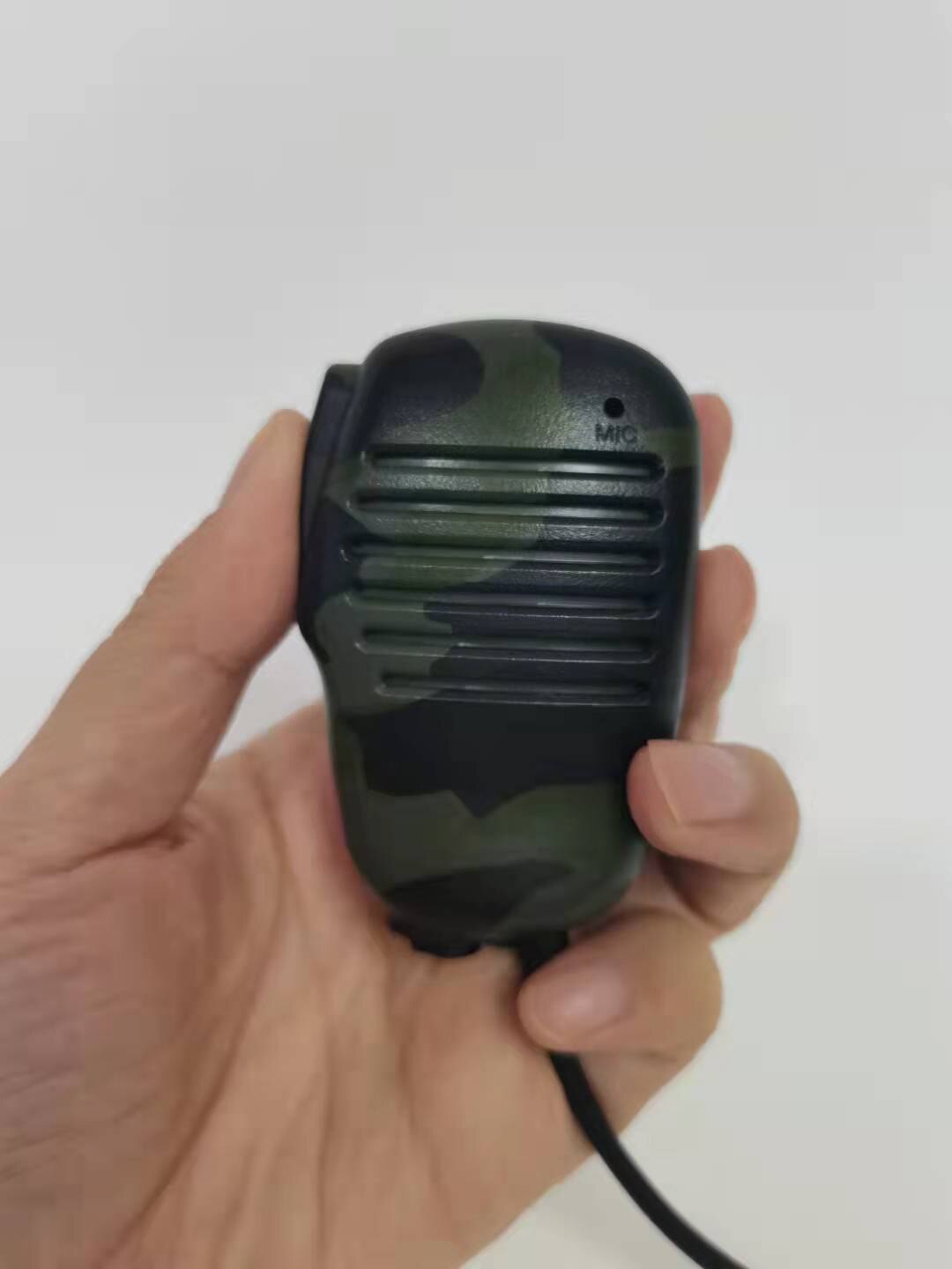 Oppxun mini-handmikrofon in myrtenfarbe mit lautsprecher und ptt-taste für baofeng  uv5r uv5re uv5rg und kenwood  tk3160 tk3307 tk3207g funkgeräte