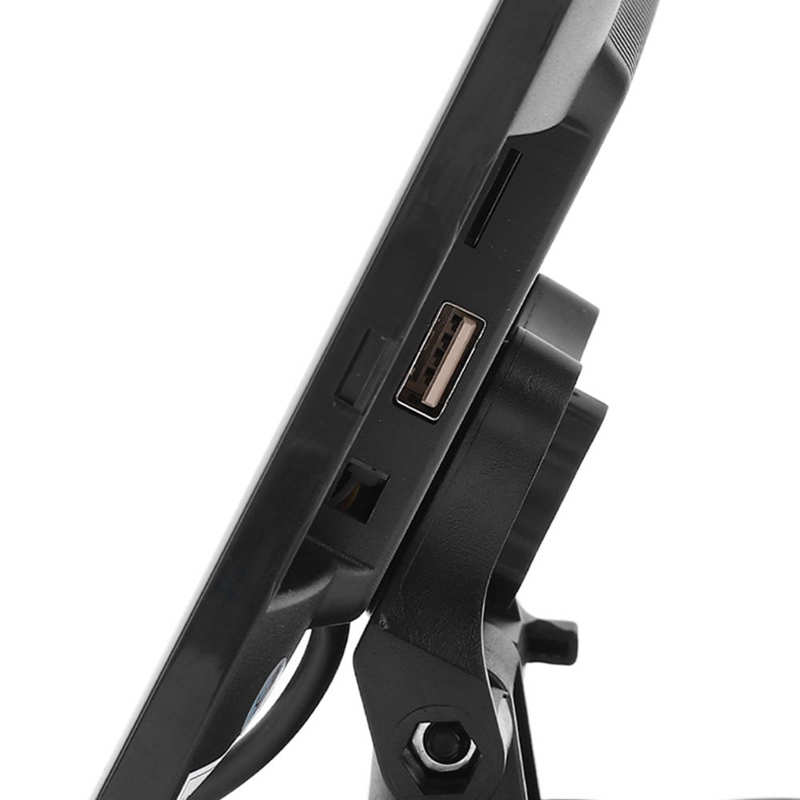 Rear View Monitor Reversing Display Night Vision AV 2 Way for Cars Suvs Trucks RVs Minibuses