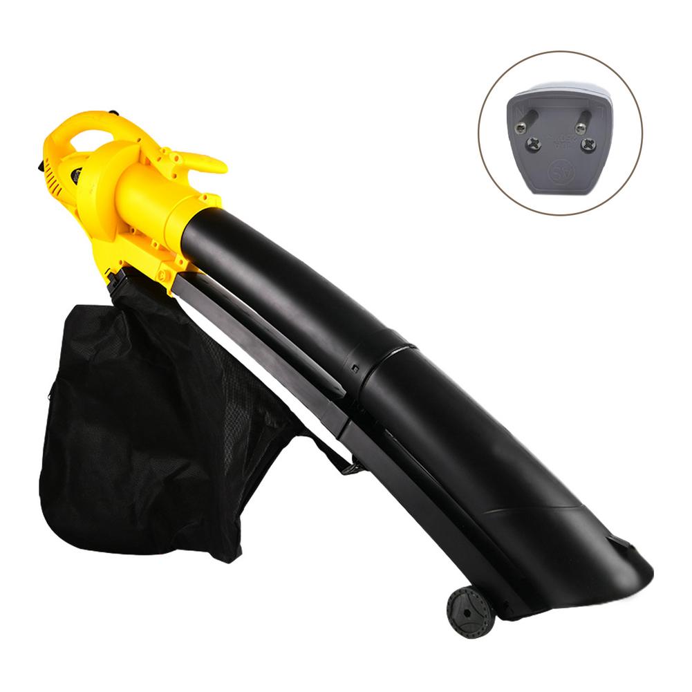 3000W 220V Electric Leaf Blower vacuum Great Power Blow Suck Dual Uses Compact Lightweight with 35L Bag Leaf Vacuum
