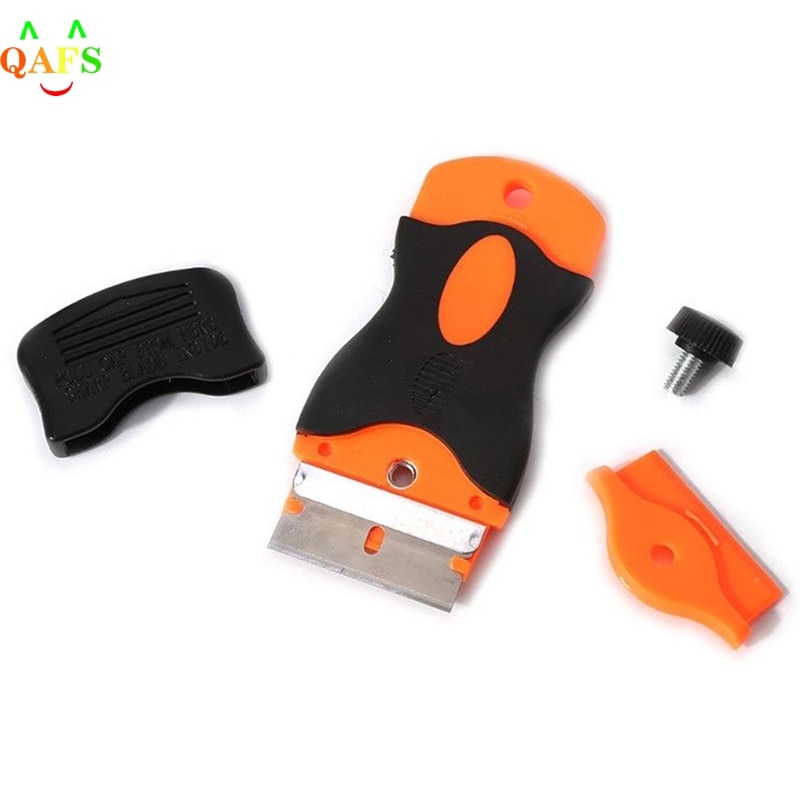 en plastique voiture autocollant décapant bord lame rasoir grattoir ensemble fenêtre spatule outils