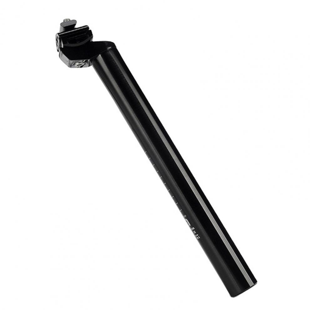 1 pc Bicycle seat post Aluminium alloy black lightweight seat post Strong and fit seat cushion bicycle seat post quick release: Default Title