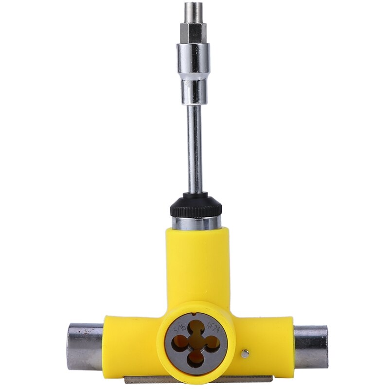 Skateboard Schlüssel Skateboard Reparatur Bausatz Halbautomatische Werkzeug Schlittschuh Gremium T-bilden Multifunktionale Rollschuh schwer Pflicht Schlüssel Y