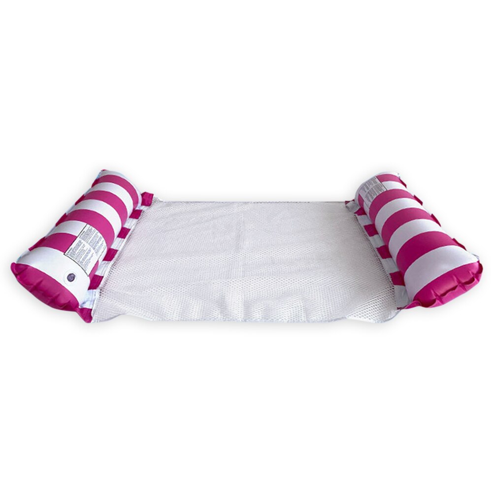 Pvc Zomer Opblaasbare Opvouwbare Drijvende Rij Zwembad Water Hangmat Air Matrassen Bed Strand Water Sport Lounger Stoel: 02