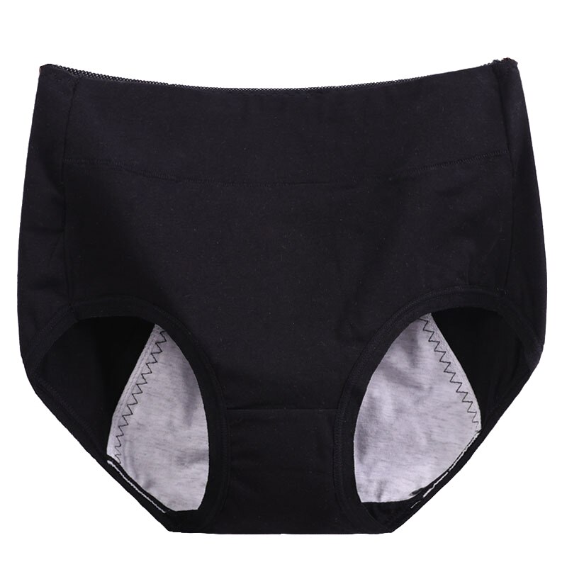 6XL 115kg grande taille grosse femmes sous-vêtements physiologiques menstruel étanche pur coton taille haute hygiénique Lingerie culotte