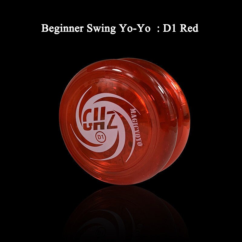Yo-Yo magique en plastique pour enfant, véritable Yoyo K1 D1, jouets classiques pour novices, jeu spécial d'entrée de gamme: green