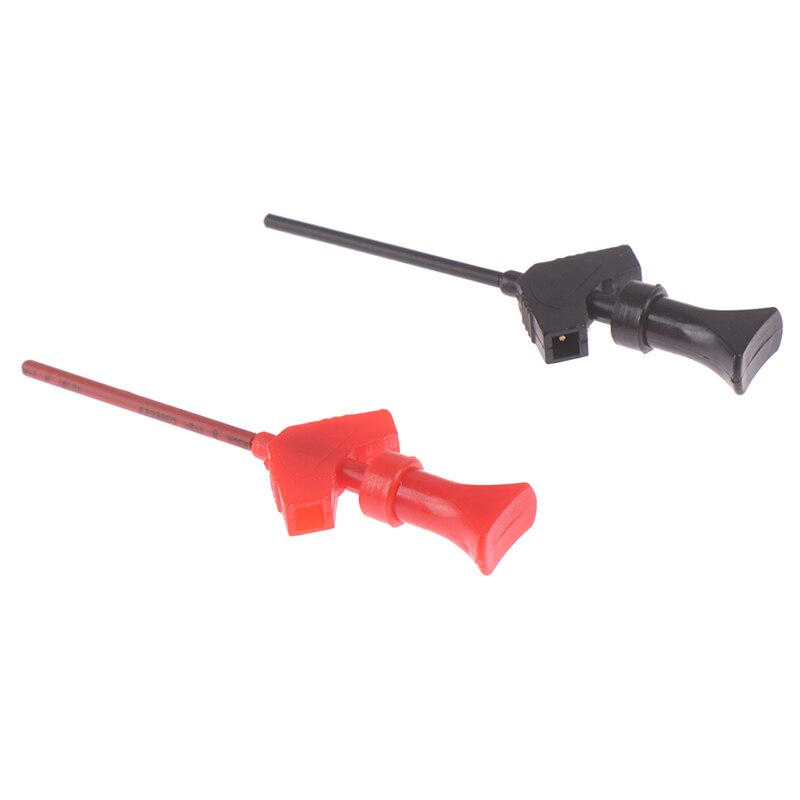 2pcs Mini Analyzer Testing Probe Grabber SMD IC Test Hook Clip Jumper Probe Logic Analyzer Testing Accessories