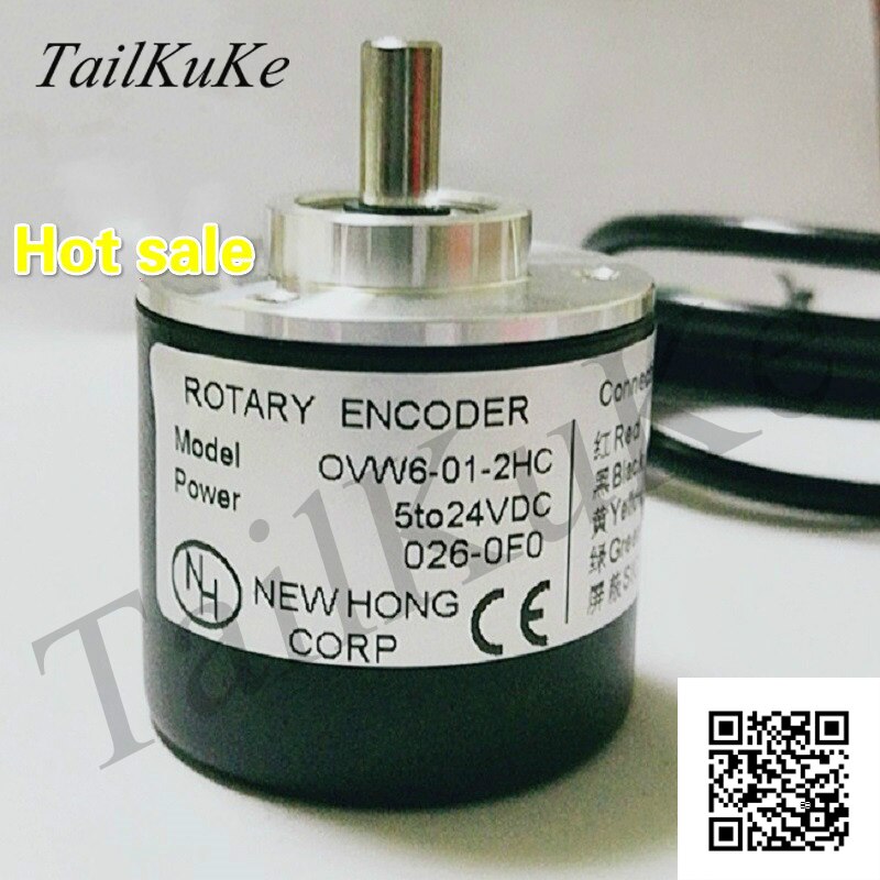 optical encoder 1024 pulse/line meter meter encoder NPN collector output 5-24v