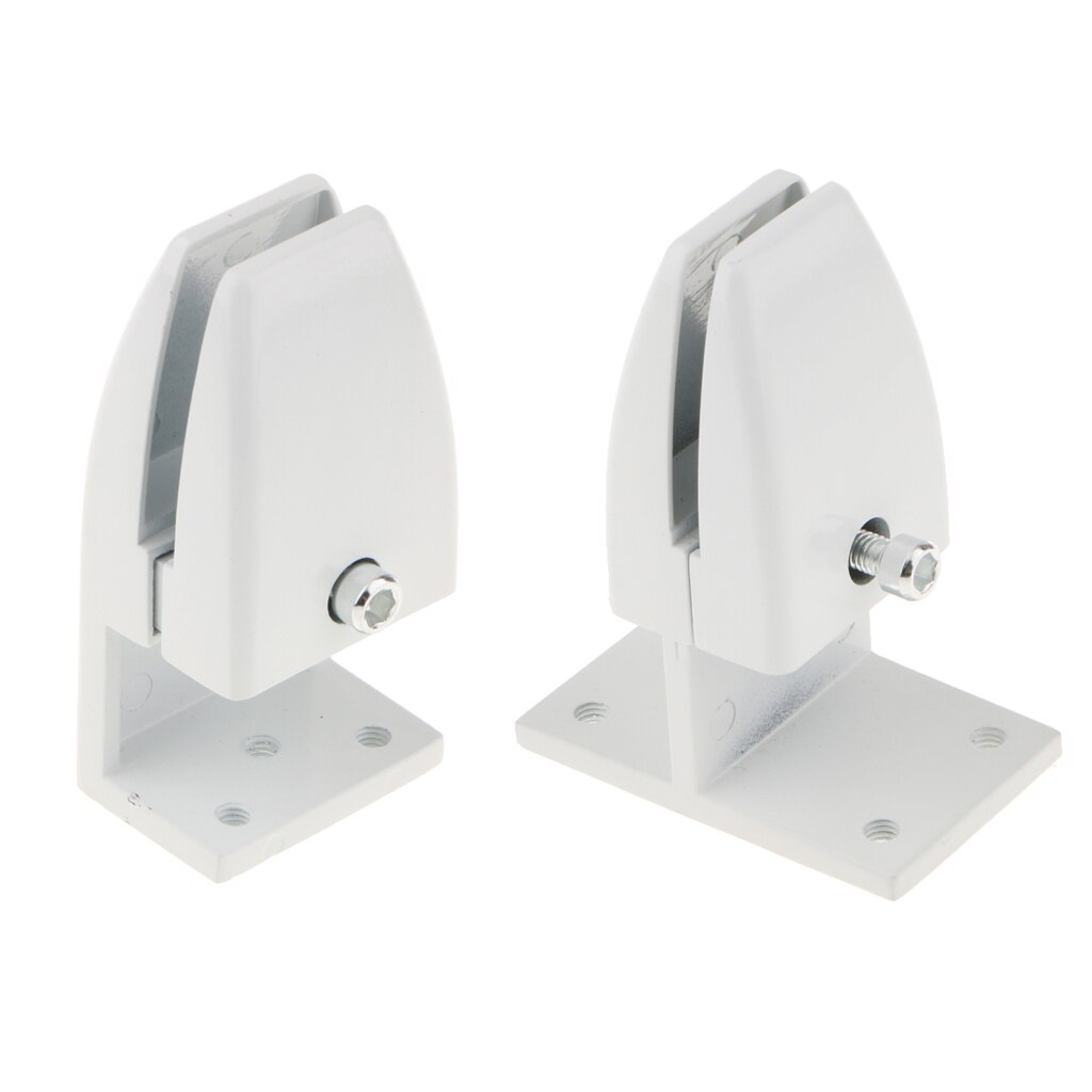 2 PCS Office Cubicle Clips Partition/Room Divider Supports Brackets Panel Clamps for Wood/Glass