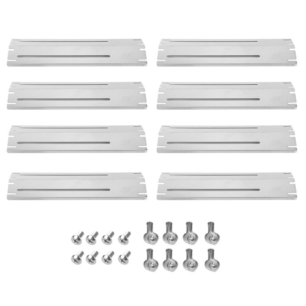 4Pcs Adjustable Stainless Steel Grill Heat Plate Pad High Temperature Resistance Grill Plate BBQ Baking Kitchen Supplies