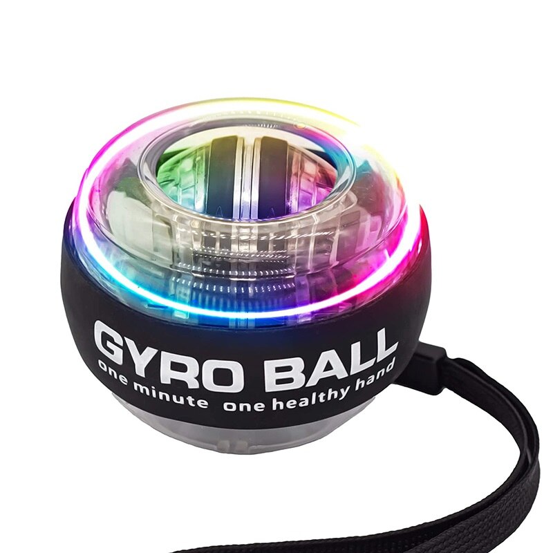 LED Wrist Power Hand Ball Self-starting Powerball with Counter Arm Hand Muscle Force Trainer Exercise Equipment Exercising