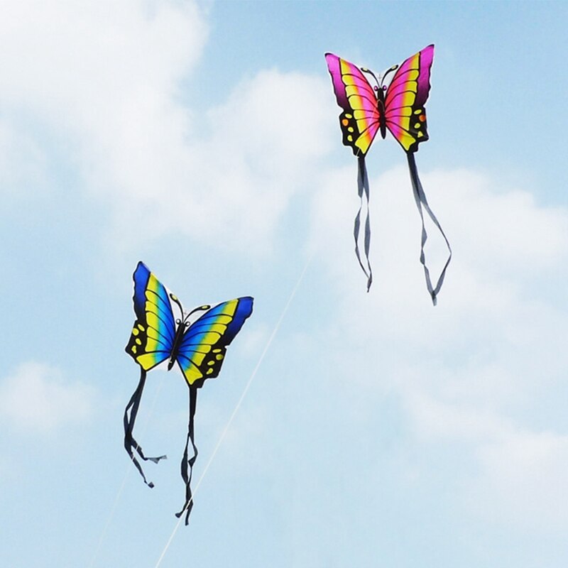 35 Inch Vlinder Kite Outdoor Speelgoed Sport Cadeau Voor Kids Kinderen Met String Staart