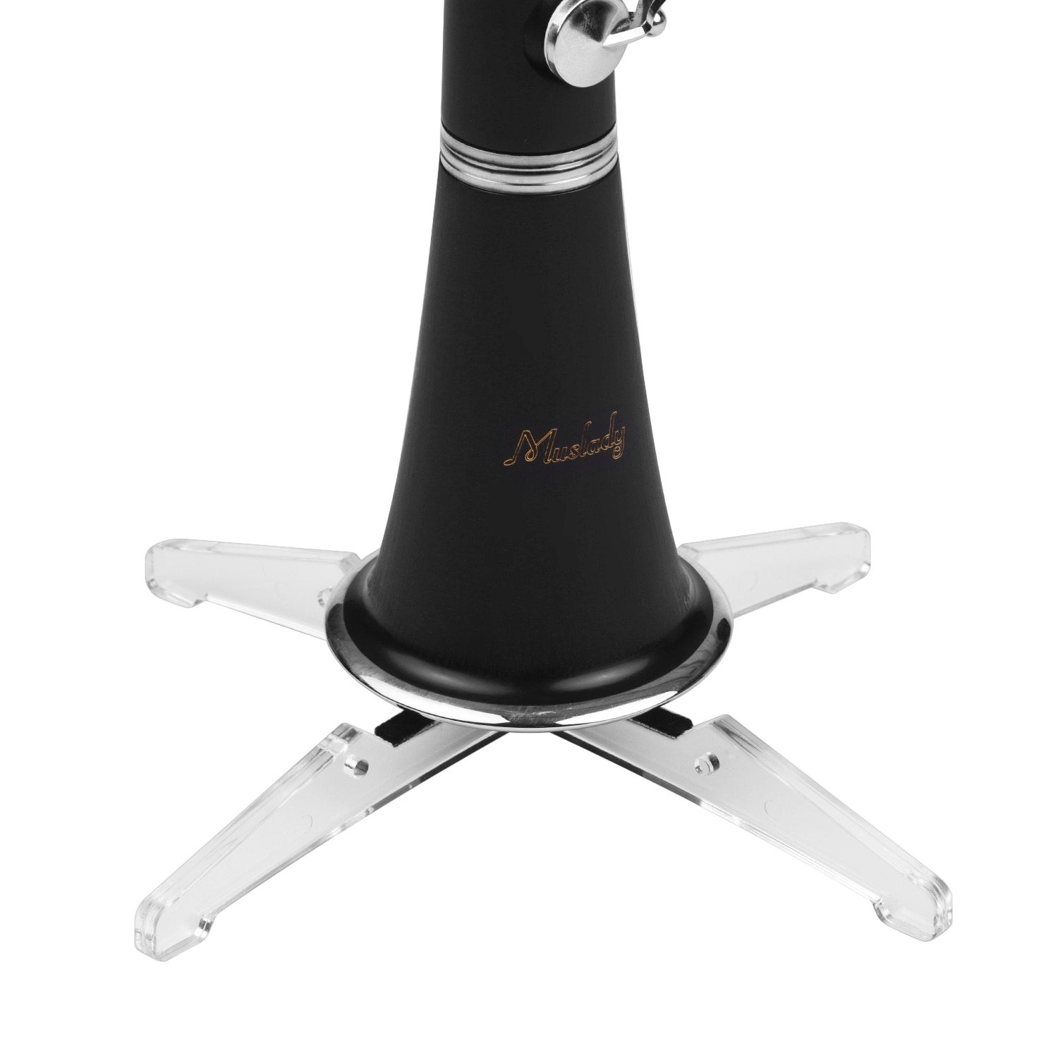 4 Patas desmontable soporte de clarinete portátil ligero Material de plástico Accesorios