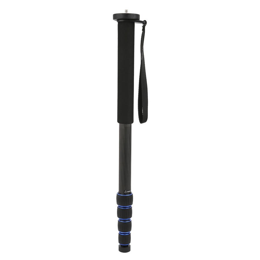C-222+M-1 Carbon Fiber Outdoor Telescopic Monopod Tripod Cane for Accessory