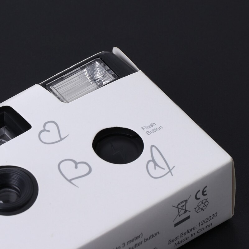 Disposable Cameras Film Camera 36 Photos With Flash Manual Power Flash Hd Single Use Optical Camera Record Wedding Party