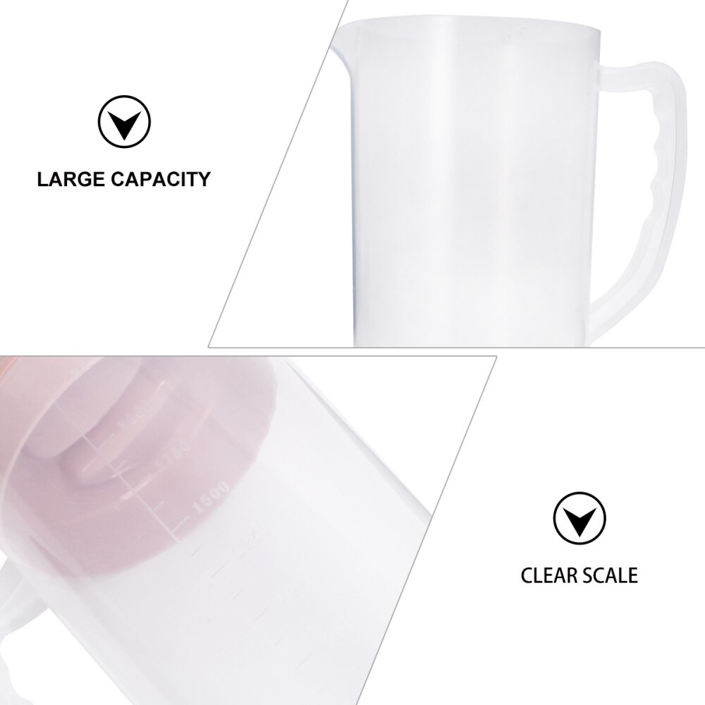2200Ml Grote Capaciteit Drank Opslag Container Hittebestendige Koud Water Jug Pitcher Huishouden Theepot Waterkoker (Pi