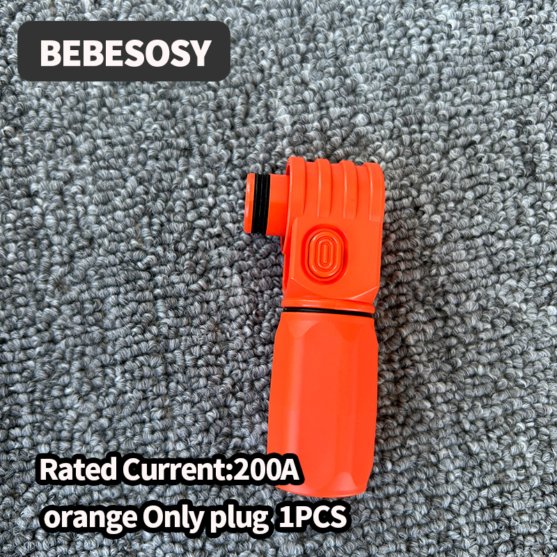 Batterijbehuizing Ingang Uitgang Terminal Connector 200A 120A Verwijderbare Quick Plug Terminal Vlamvertragend Waterdicht IP67 Single Core: green