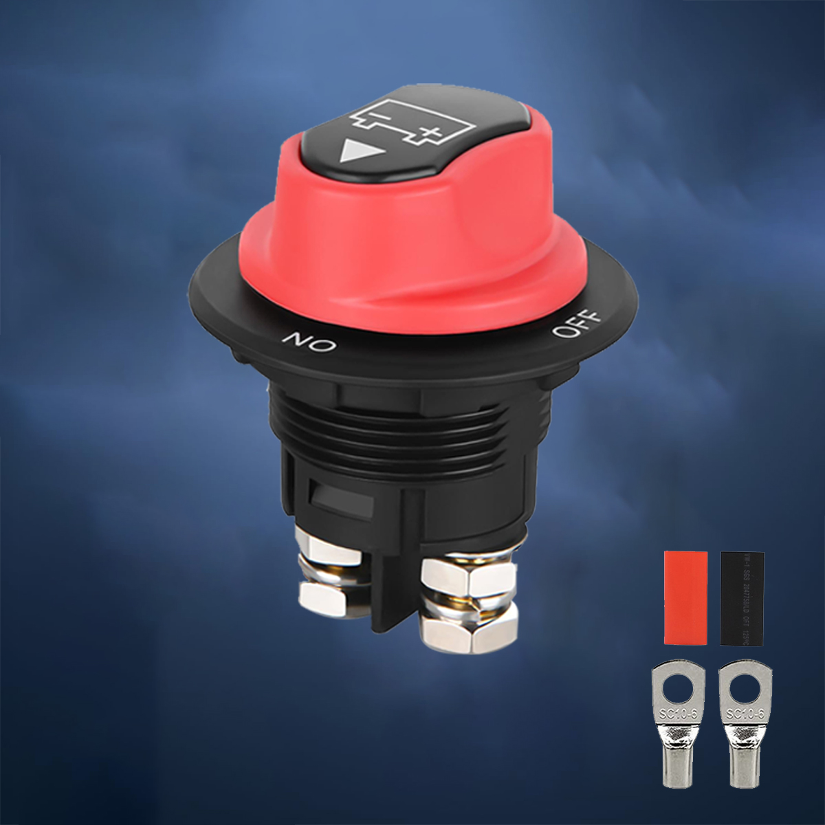 DC 12V 50A 100A 200A 300A Car Rally Battery Switch Disconnecter Power Isolator Cut Off Switch Kit For Truck Car Motorcycle Boat: PURPLE