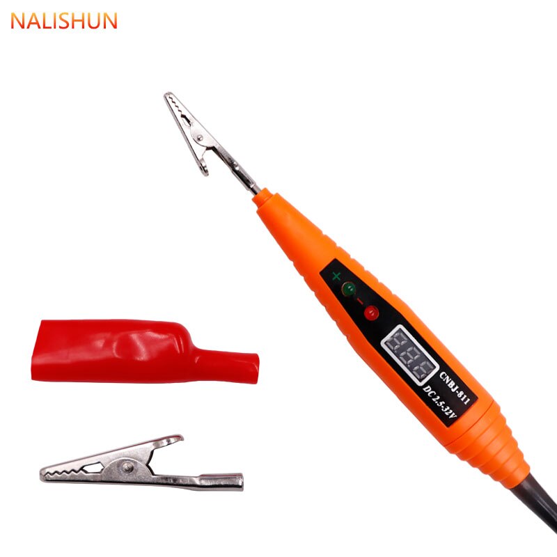 Automotive circuit induction test pen LED digital test pen test pen 2.5-32V for checking circuit fuse