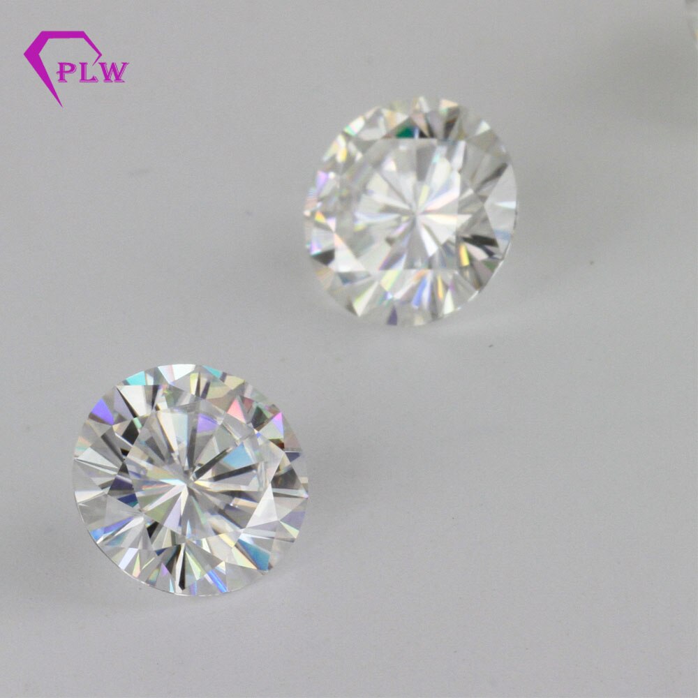 Factory price 0.7ct 5.7mm D color brilliant cut moissanite heart & arrow diamond Provence jewelry