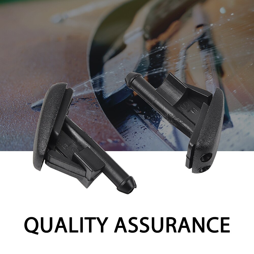 Partsworld Front Windshield Washer Nozzles for BMW 3 Series E36/ 318i/325i/Z3 Replaces OEM: 616013848