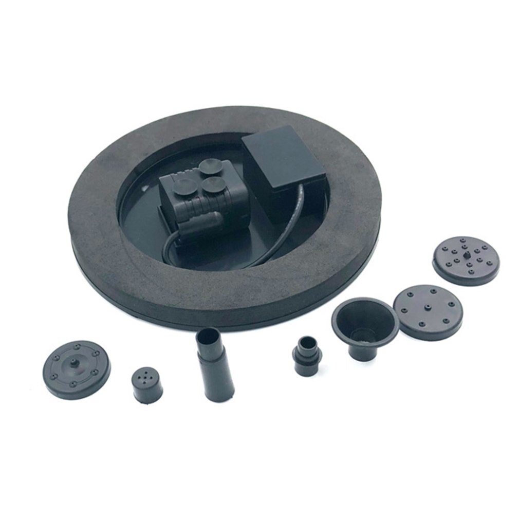 Hobbylane solenergi fontene flytende hage vannfontene basseng demning dekorasjon solcelledrevet fontene vannpumpe