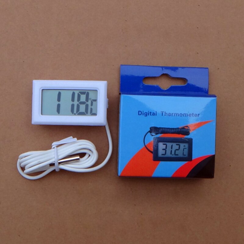 Digitale Elektronische Huishoudelijke Thermometers Instrumenten Temperatuur Sensor Pyrometer Water Meter Met Waterdichte Sonde 1m