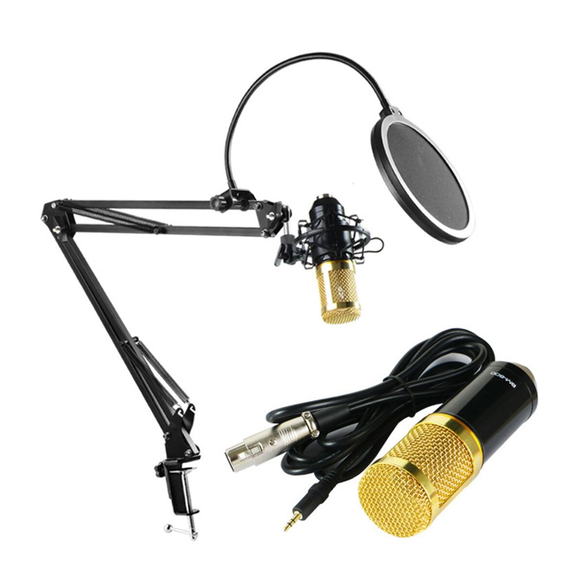 Microphone BM 800 Studio Microphone microfone BM 800 Condenser Sound Recording Microphone For PC computer