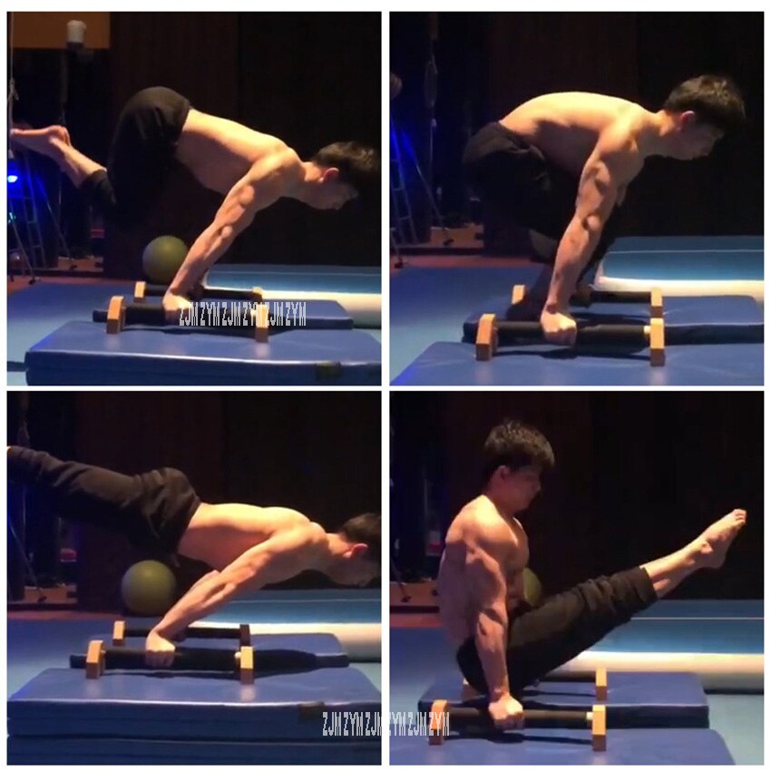 SDD555 Indoor Wood Push-Up Stand Home Push Up Frame H-Shaped Wooden Push Ups Outdoor Handstand Parallel Rod Fitness Equipment