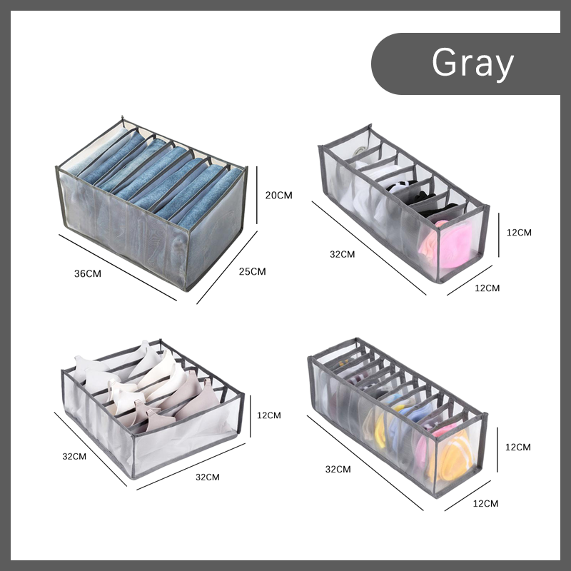 Stoff Schlafzimmer Schrank Organizer BH T-Shirt Baby Schubladen Organizer Boxen Sparen Kleidung Separator Kleiderschrank Lagerung Organisation: Rosa