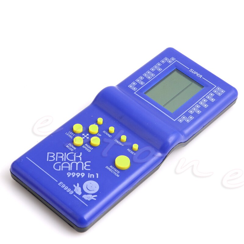 Retro LCD Game Electronic Vintage Tetris Brick Handheld Arcade Pocket Toys