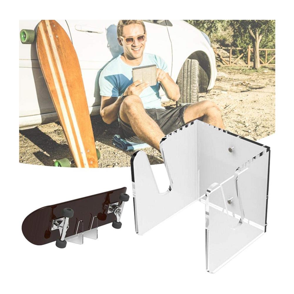 Skate parede cabide montagem na parede placa deslizante suporte de exibição longboard suporta suporte de montagem na parede do skate