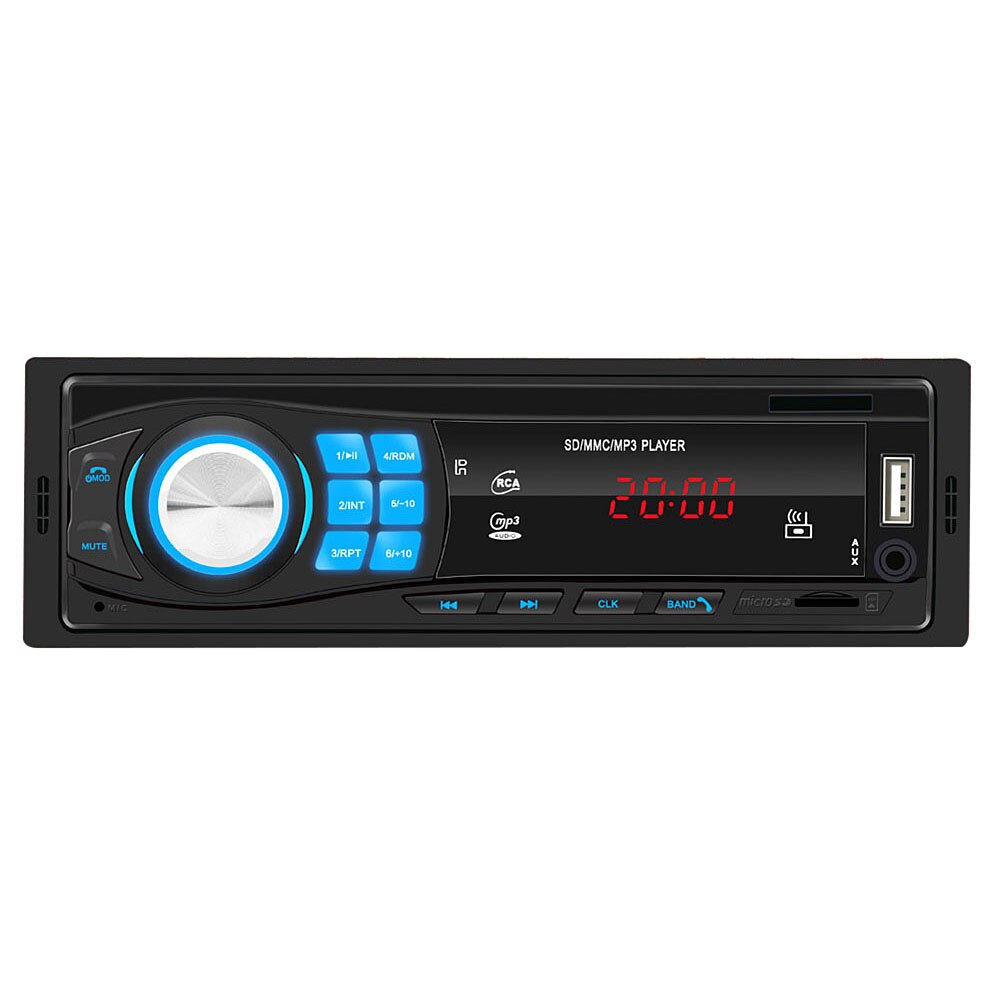 Bluetooth Autoradio Auto Stereo Radio Fm Aux Ingang Ontvanger 12V In-Dash 1 Din Auto MP3 Multimedia Speler sd Usb MP3 Autoradio